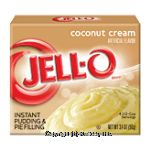 Jell-o Pudding & Pie Filling Instant Coconut Cream Center Front Picture