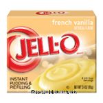 Jell-o Pudding & Pie Filling Instant French Vanilla Center Front Picture