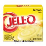 Jell-o Pudding & Pie Filling Instant Lemon Center Front Picture