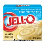 Jell-o Pudding & Pie Filling Instant Vanilla Sugar Free & Fat Free Center Front Picture