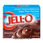 Jell-o Pudding & Pie Filling Instant Chocolate Sugar Free & Fat Free Center Front Picture