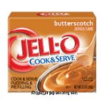 Jell-o Pudding & Pie Filling Butterscotch Cook & Serve Center Front Picture