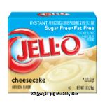 Jell-o Pudding & Pie Filling Instant Cheesecake Sugar Free & Fat Free Center Front Picture