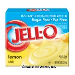 Jell-o Pudding & Pie Filling Instant Lemon Sugar Free & Fat Free Center Front Picture