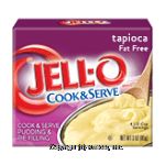 Jell-o Pudding Tapioca Fat Free Cook & Serve Center Front Picture