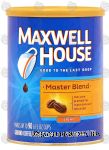 Maxwell House Master Blend ground coffee, makes up to 90- 6 fl oz, light Center Front Picture