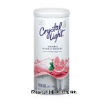 Crystal Light Soft Drink Mix Pink Lemonade Sugar Free Center Front Picture