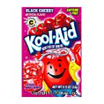 Kool-Aid Soft Drink Mix Black Cherry Unsweetened Center Front Picture