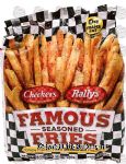 Checkers/Rally's Famous Fries crispy french fried seasoned potatoes Center Front Picture