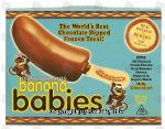 Diana's Bananas banana babies banana halves in milk chocolate, 5-count Center Front Picture