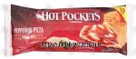 Hot Pockets  pepperoni pizza in an herb crust Center Front Picture