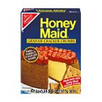 Nabisco Honey Maid  Graham Cracker Crumbs Center Front Picture