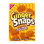 Nabisco  ginger snaps, made with real ginger & molasses Center Front Picture