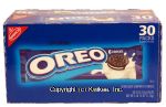 Oreo  chocolate creme filled cookies, 30 2-ounce packs Center Front Picture