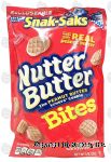 Nabisco Nutter Butter snak-saks; bites; peanut butter sandwich cookies Center Front Picture