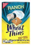 Nabisco Wheat Thins ranch flavored snack crackers, 100% whole grain Center Front Picture