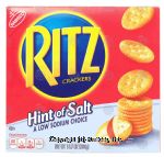 Nabisco Ritz crackers with a hint of salt Center Front Picture