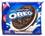 Nabisco Oreo chocolate sandwich cookies Center Front Picture