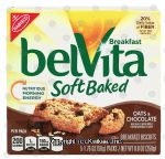 Nabisco Belvita soft baked breakfast biscuits, oats & chocolate, 5 ct Center Front Picture