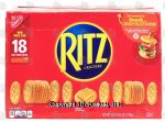 Nabisco Ritz snack crackers, 18-fresh packs Center Front Picture