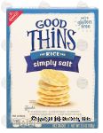 Nabisco Good Thins simply salt rice snacks Center Front Picture