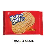 Nabisco Nutter Butter peanut butter sandwich cookies Center Front Picture