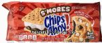 Chips Ahoy S'mores filled soft cookies with marshmallow and choco flavored chips, wrapper Center Front Picture