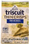 Triscuit Thin Crisps orginial triscuit crackers, box Center Front Picture