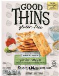 Good Thins  garden veggie rice snacks, gluten free Center Front Picture