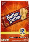 Nabisco Nutter Butter peanut butter sandwich cookies, 12-1.9 oz packs Center Front Picture