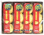 Nabisco Ritz crackers w/Real Cheese 8 Ct Single Serve Center Front Picture