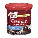 Duncan Hines Frosting Creamy Homestyle Milk Chocolate Center Front Picture