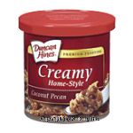 Duncan Hines Creamy Home-style coconut pecan premium frosting Center Front Picture