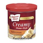 Duncan Hines Creamy Home-style buttercream premium frosting Center Front Picture