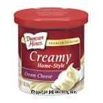 Duncan Hines Frosting Creamy Homestyle Cream Cheese Center Front Picture