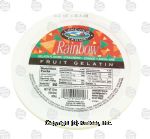 Lakeview Farms  rainbow fruit gelatin, strawberry, orange, lemon/lime Center Front Picture