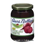 Aunt Nellie's Pickled Beets Sliced Ruby Red Center Front Picture