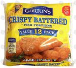 Gorton's Fish Portions Batter Dipped 12 Ct Value Pk Center Front Picture