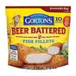 Gorton's  beer battered fish fillets, 10 fillets Center Front Picture