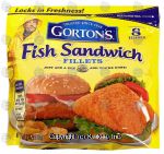 Gorton's  fish sandwich fillets, 8 fillets Center Front Picture