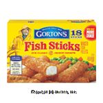 Gorton's Fish Sticks Crunchy Golden 18 Ct Center Front Picture