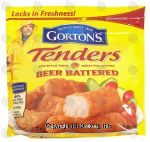 Gorton's  beer battered tenders Center Front Picture