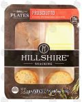 Hillshire Snacking Small Plates; prosciutto, white cheddar cheese and crackers Center Front Picture