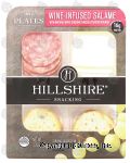 Hillshire Snacking wine-infused salame, white cheddar & toasted rounds Center Front Picture