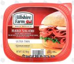 Hillshire Farm Deli Select ultra thin hard salami Center Front Picture