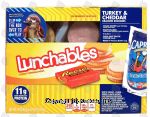 Oscar Mayer Lunchables lunch combinations, turkey & cheddar cracker stackers, 2.9 oz & 6 fl oz drink Center Front Picture