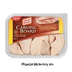 Oscar Mayer Carving Board chicken breast, rotisserie seasoned browned with caramel color Center Front Picture