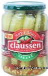 Claussen  hot & spicy spears Center Front Picture