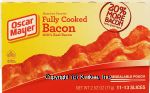 Oscar Mayer  fully cooked bacon, 11-13 slices, does not require refrigeration Center Front Picture