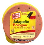 Oscar Mayer  jalapeno bologna Center Front Picture